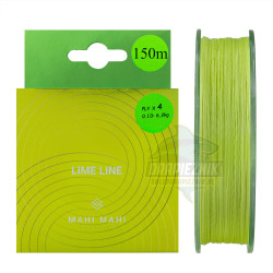 Plecionka Mahi Mahi Superior x4 LIME 150m