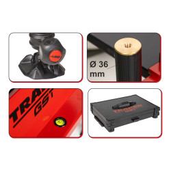 81402 Siedzisko Traper GST Concept - RED