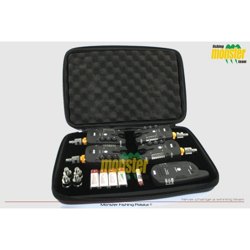 Zestaw sygnalizatorów Monster Fishing MF-213C v3 RGB - 4+1