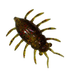 Gumy FishUp Maybug - 045 Green Pumpkin / Red & Black