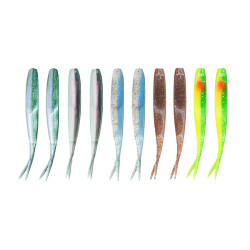 Zestaw gum Solum Rebel Lures V-Tail - MIX