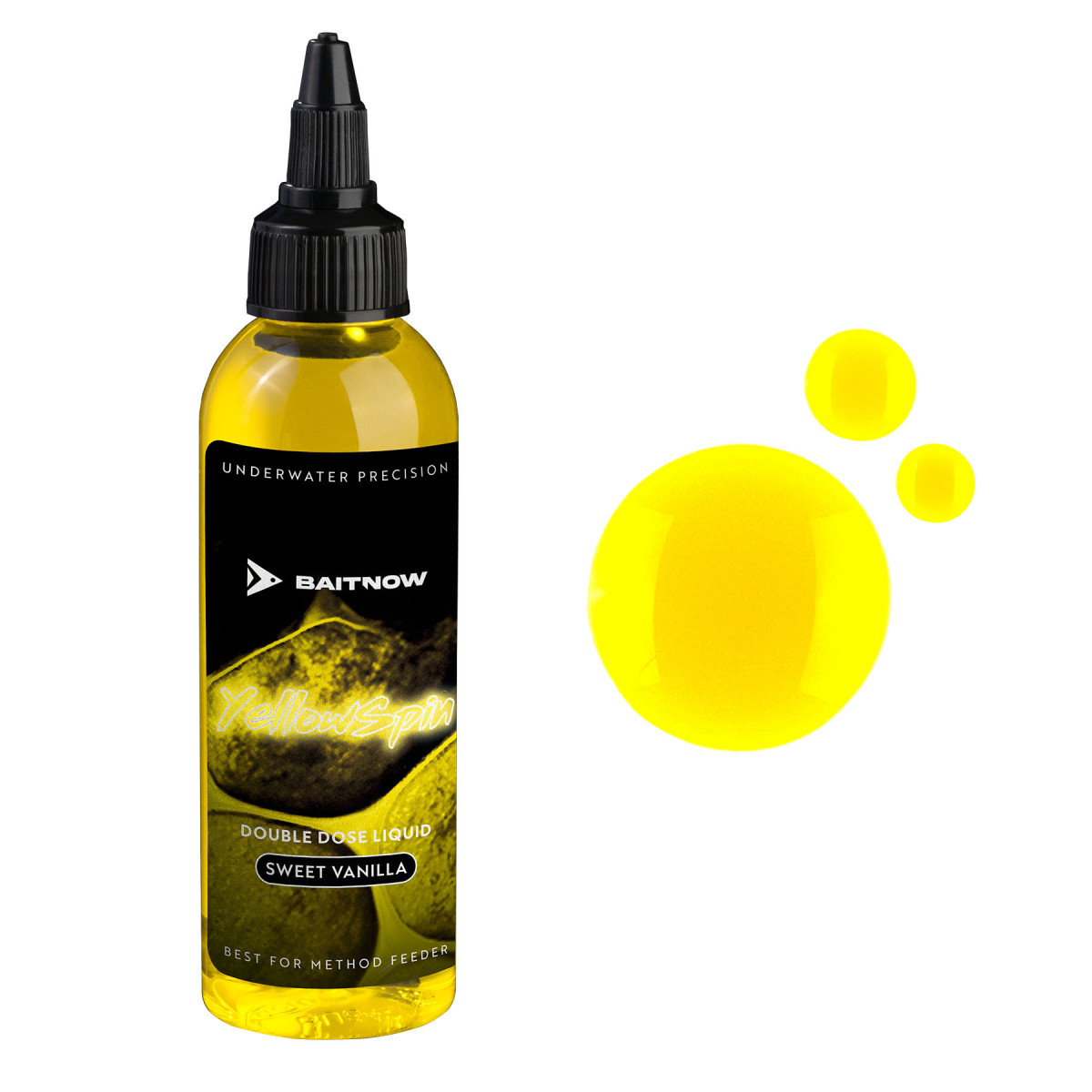 BNL0003 Booster BaitNow Double Dose 100ml - Yellow Spin