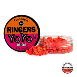 Ringers Pineapple YoYo's Duos Wafters 5mm - Orange/Pink