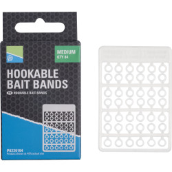 P0220194 Gumki do pelletu Preston Hookable Bait Bands - Medium