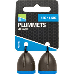P0220197 Gruntomierze Preston Plummets - 45g