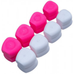 Sztuczna kukurydza E-S-P Double Corn - Biała // Różowa