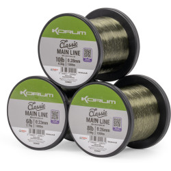 K0390026 Żyłka Korum Classic Main Line 1000m - 6lb // 0.23mm