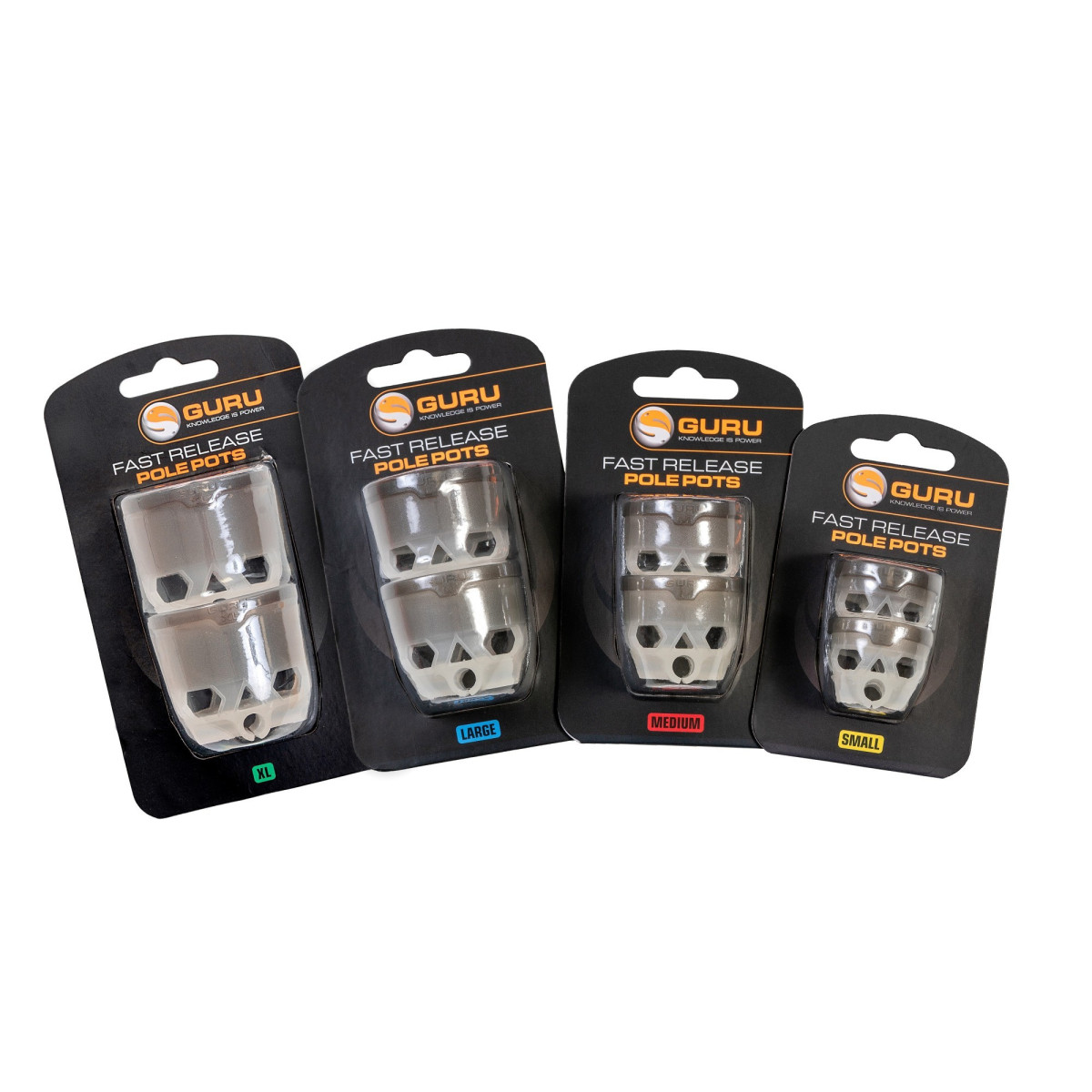 Kubki zanętowe do tyczki Guru Fast Release Pole Pots