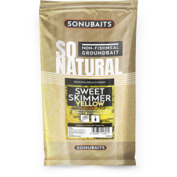 S1780040 Zanęta Sonubaits So Natural 900g - Sweet Skimmer Yellow