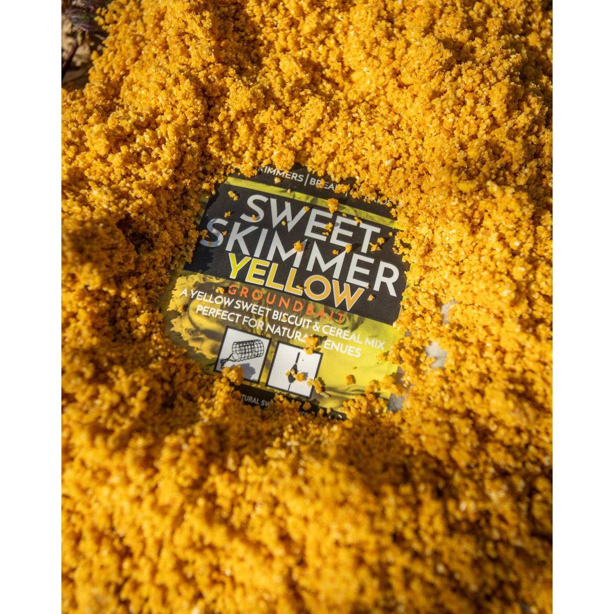 S1780040 Zanęta Sonubaits So Natural 900g - Sweet Skimmer Yellow
