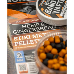 S1800045 Sonubaits Stiki Method Pellets 2mm - Hemp & Gingerbread