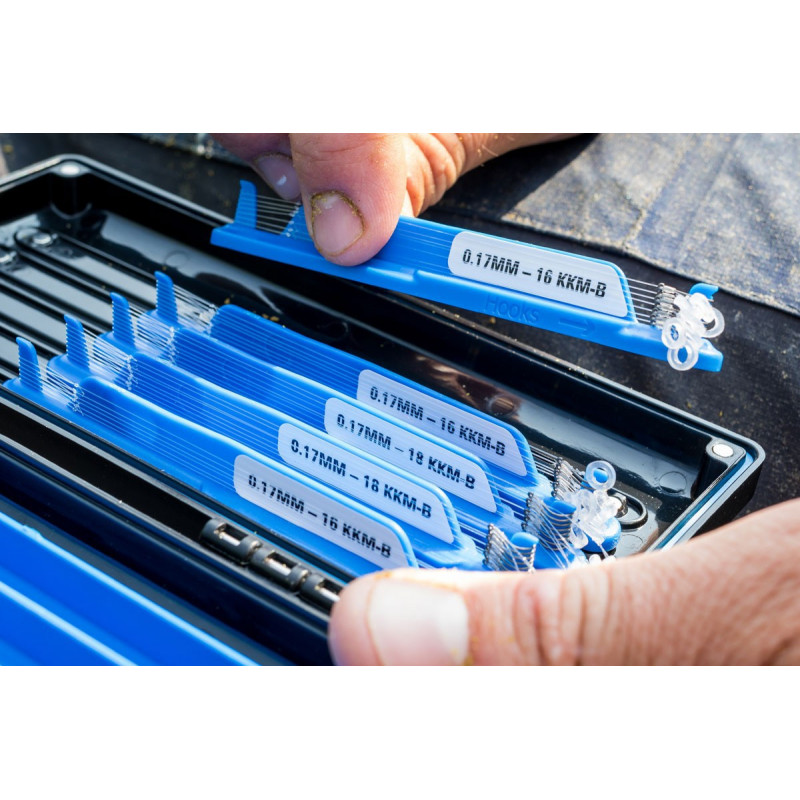 Preston KKM-B Mag Store Hair Rigs - 4" / BANDED / roz.12