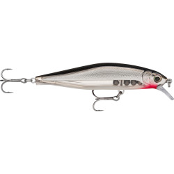Wobler Rapala Precision Xtreme Air Boss - MS / Metallic Silver