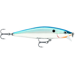 Wobler Rapala Flat Rap - SB / Silver Blue