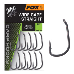Haczyki Fox PTFE Wide Gape Straight