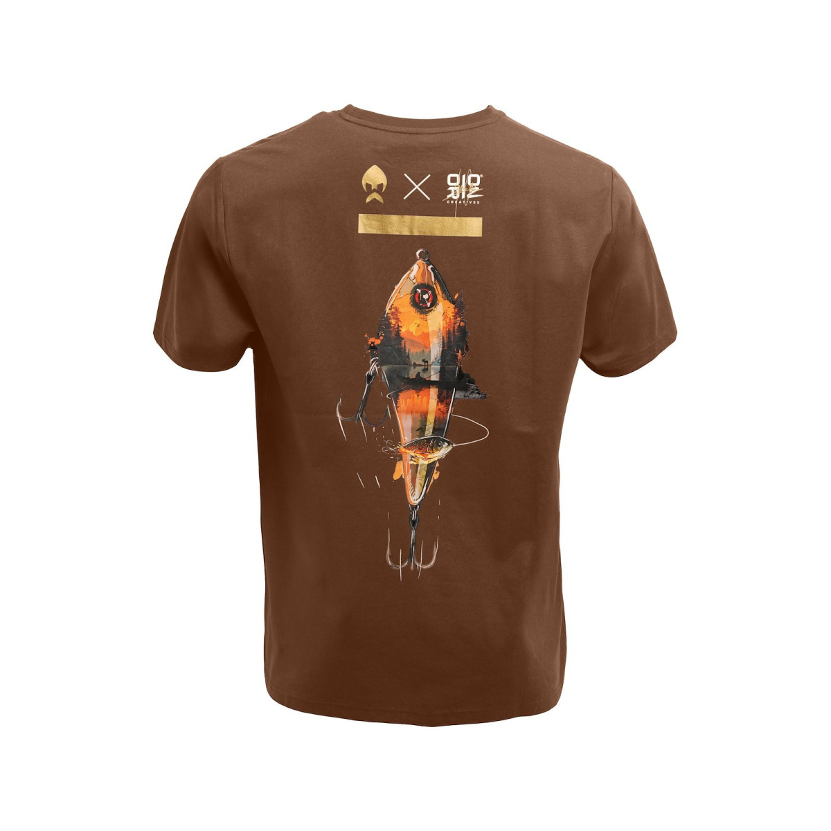 Koszulka Westin SwimLure T-Shirt Dark Brown