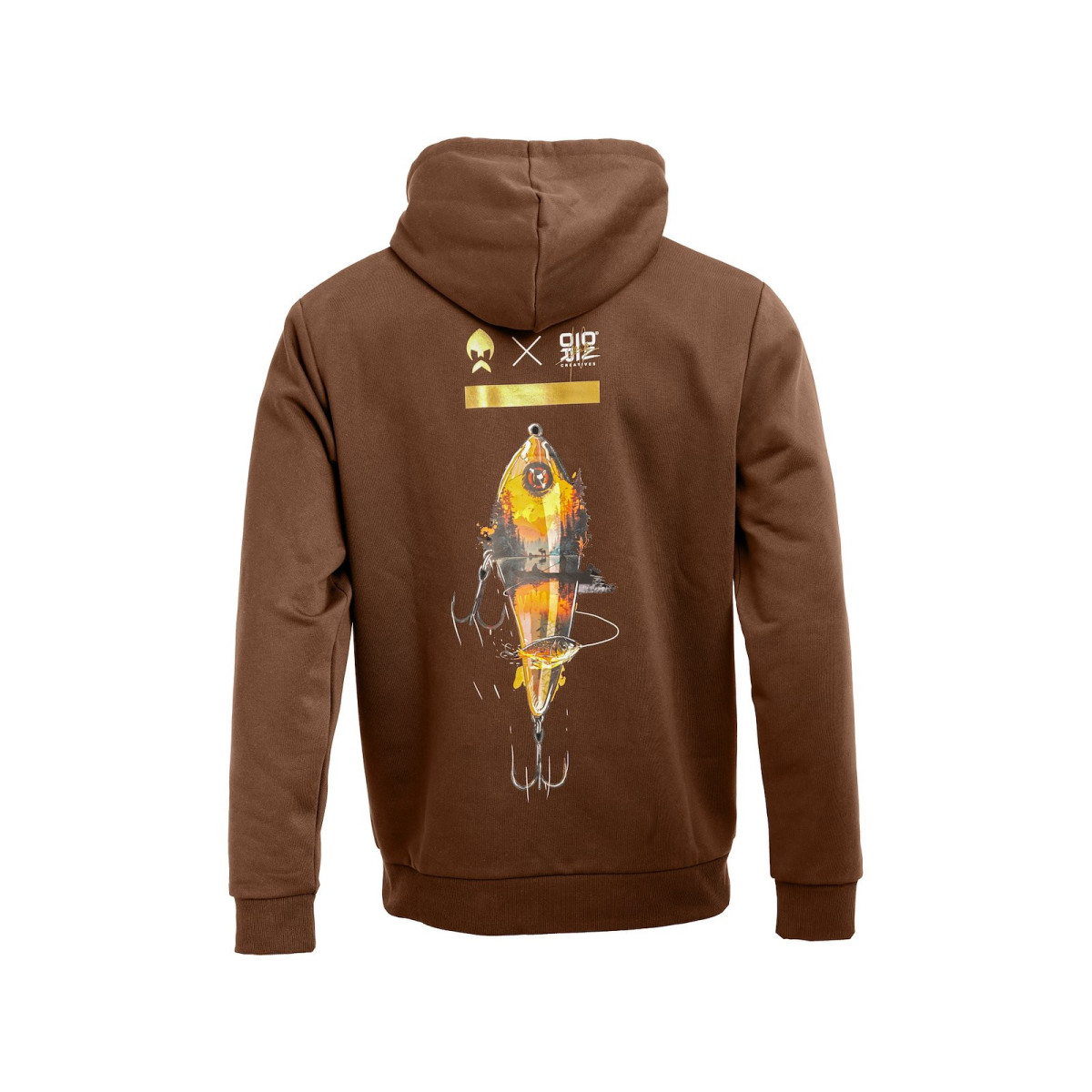 Bluza Westin SwimLure Hoodie Dark Brown