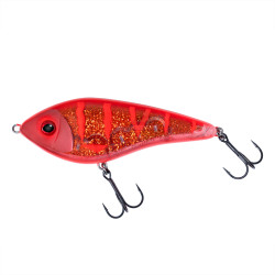 Wobler Westin Swim Glidebait 12cm SUSPENDING - Red Lava Perch /EDYCJA LIMITOWANA/