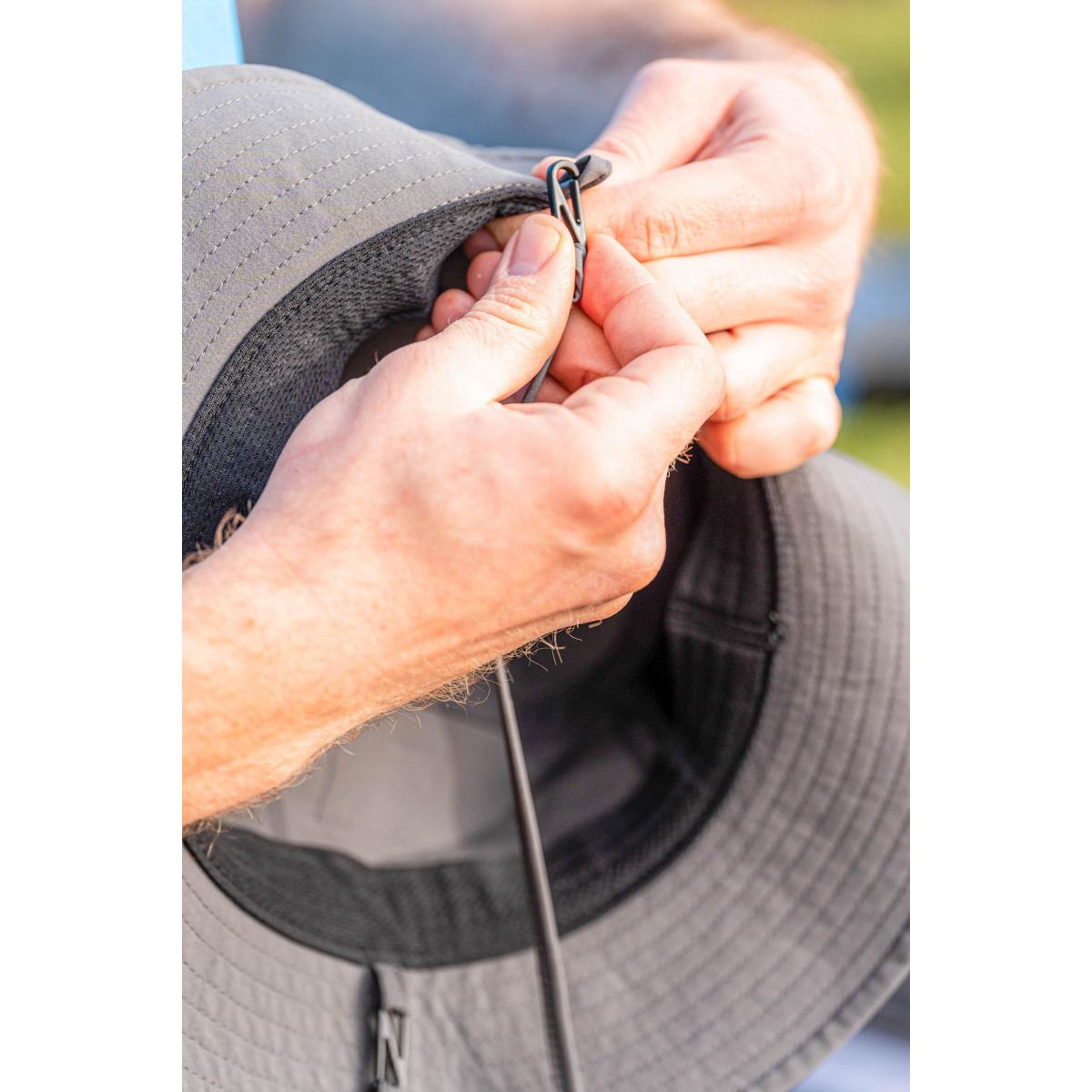 P0200736 Kapelusz Preston Grey Boonie