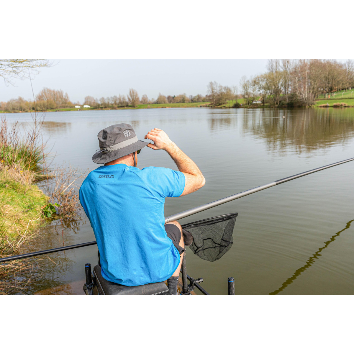 P0200736 Kapelusz Preston Grey Boonie