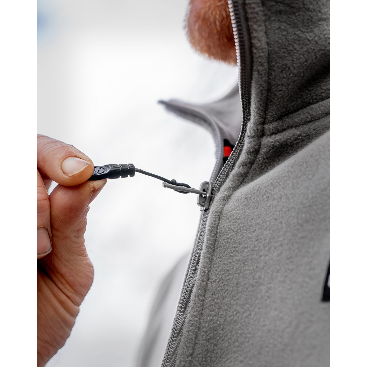 Bluza Guru 1/4 Zip Fleece Grey