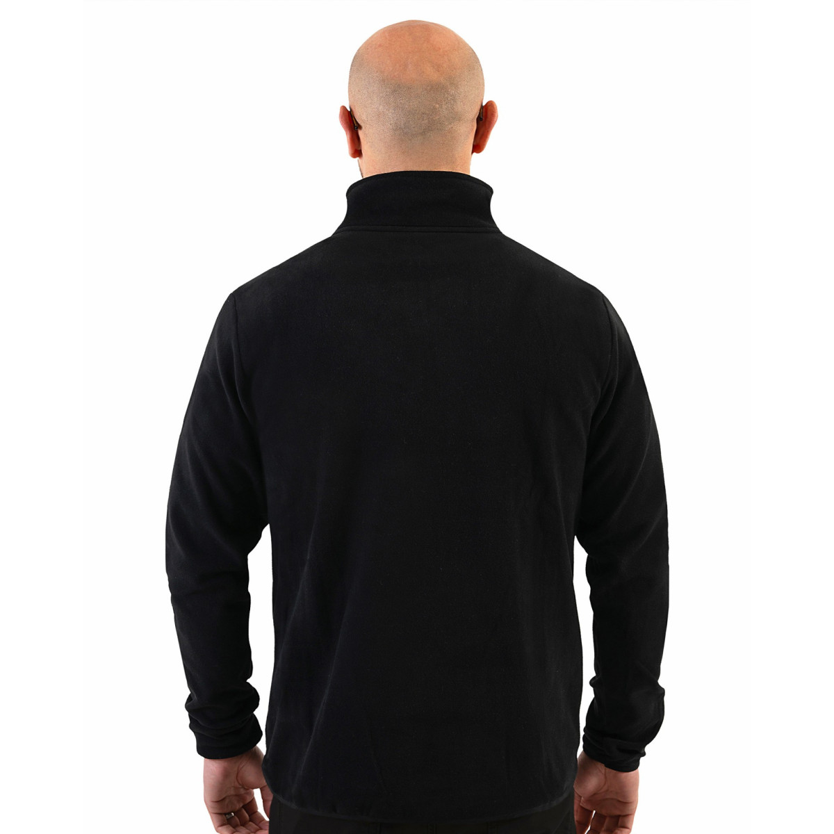 Bluza Guru 1/4 Zip Fleece Black