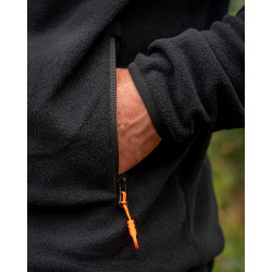 Bluza Guru 1/4 Zip Fleece Black