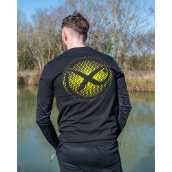 Koszlka Matrix Large Fade Logo T-Shirt Black/Lime