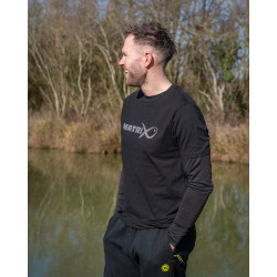 Koszlka Matrix Large Fade Logo T-Shirt Black/Grey