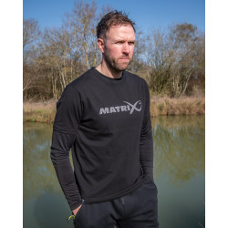 Koszlka Matrix Large Fade Logo T-Shirt Black/Grey