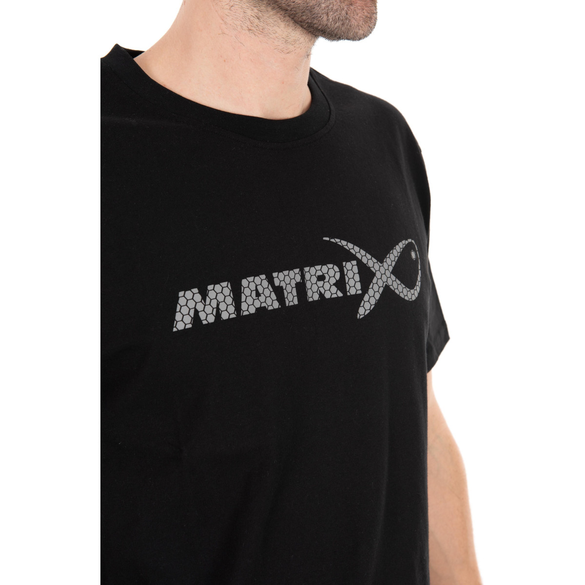 Koszlka Matrix Large Fade Logo T-Shirt Black/Grey