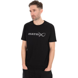 Koszlka Matrix Large Fade Logo T-Shirt Black/Grey