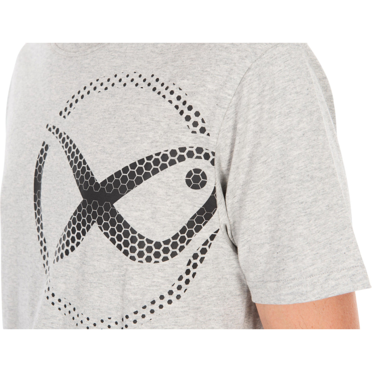 Koszlka Matrix Large Mesh Logo T-Shirt Grey