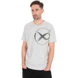 Koszlka Matrix Large Mesh Logo T-Shirt Grey