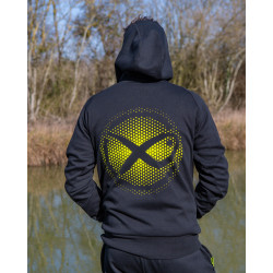 Bluza Matrix Large Fade Logo Hoody Black/Lime