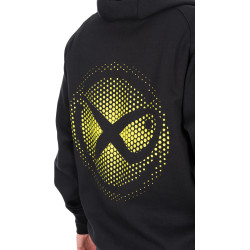 Bluza Matrix Large Fade Logo Hoody Black/Lime