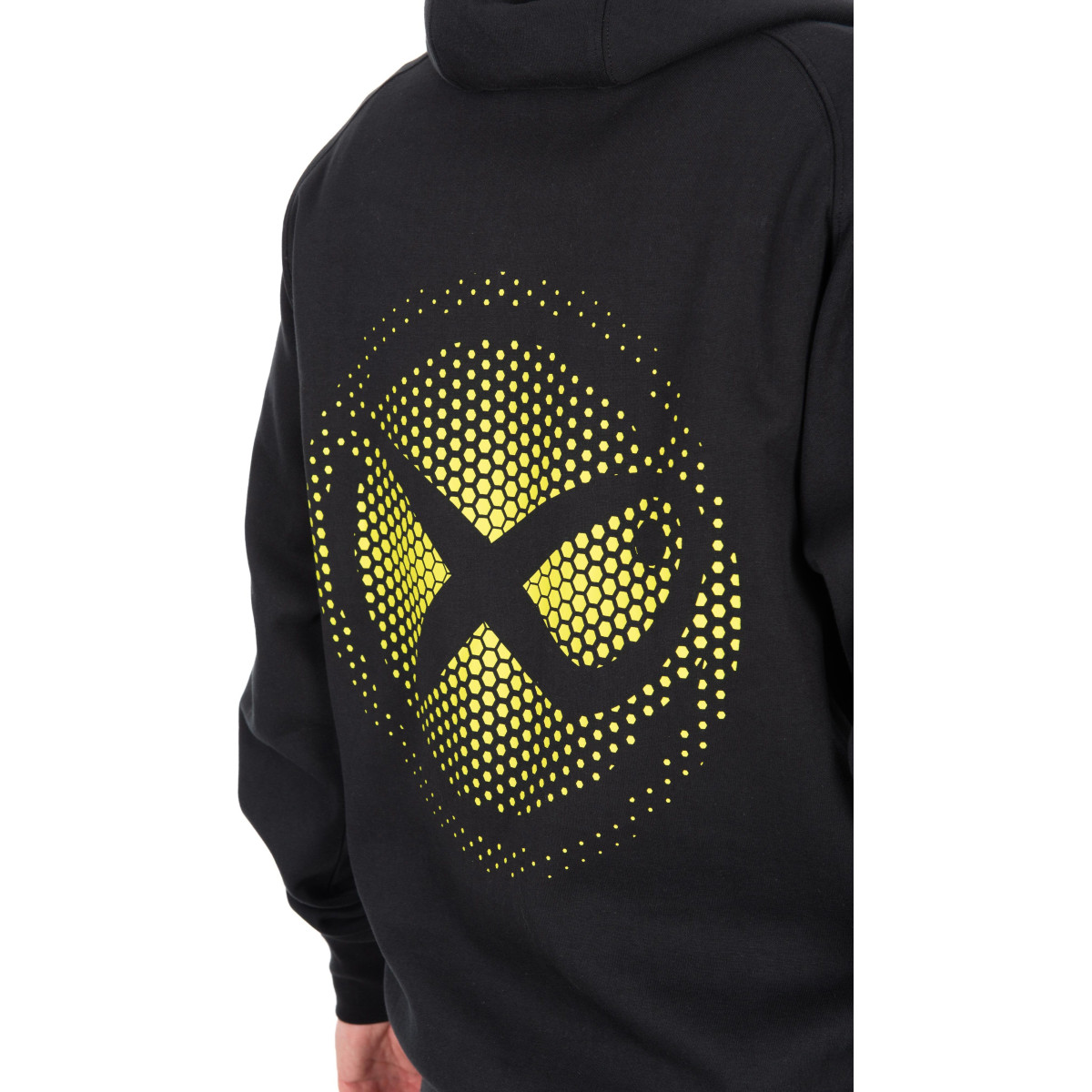 Bluza Matrix Large Fade Logo Hoody Black/Lime