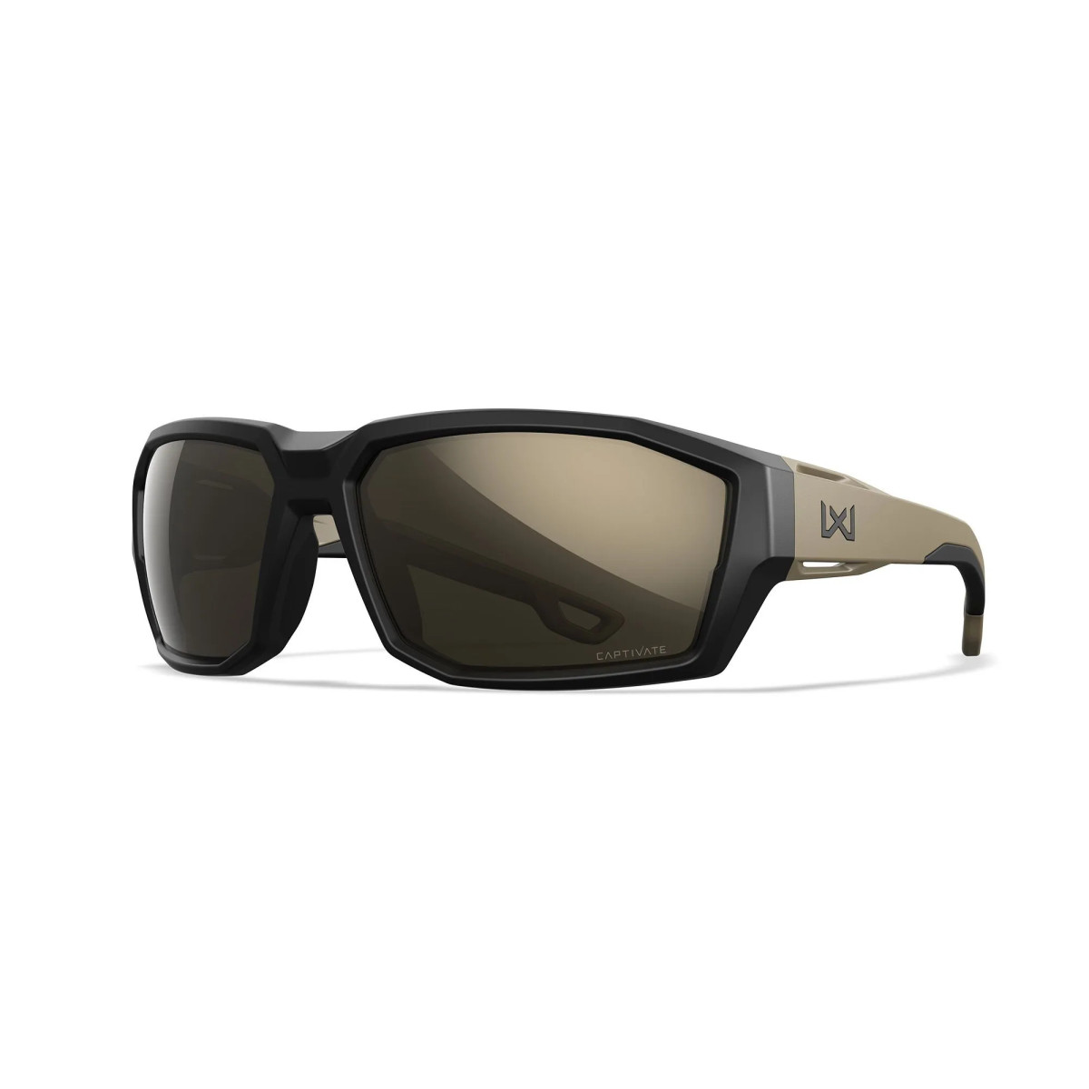 ACALP04 Okulary Wiley X Captivate - ALPINE Polarized Tungsten Mirror
