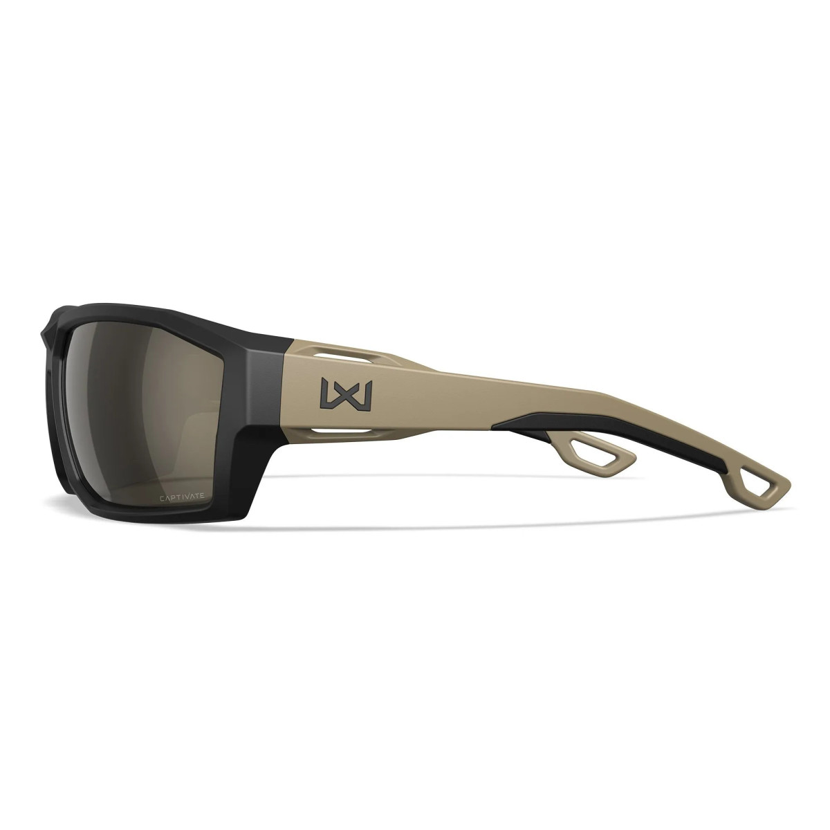 ACALP04 Okulary Wiley X Captivate - ALPINE Polarized Tungsten Mirror