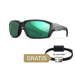 ACALP07 Okulary Wiley X Captivate - ALPINE Polarized Green Mirror + GRATIS