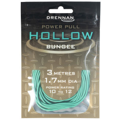 TOAH01 Amortyzator Drennan Power Pull Hollow Bungee 3m - 1,7mm / AQUA