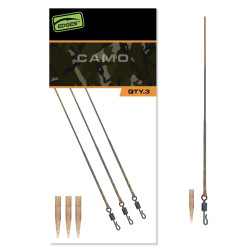 Fox Edges - Camo Submerge Lead Clip Leaders