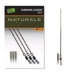 CRT015 Fox Edges - Naturals Submerge Leaders - 30LB