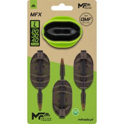 AMFX-QMF-3L-SETB Zestaw Mikado Method Feeder MFX Q.M.F. - L 20+30+40g