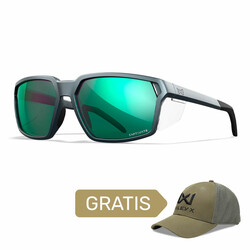 AC6SRA07 Okulary Wiley X Captivate - SIERRA Polaraized Green Mirror