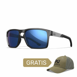 AC6APX09 Okulary Wiley X Captivate - APEX Polarized Blue Mirror