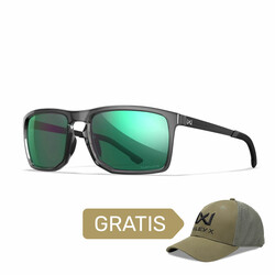 AC6AXE07 Okulary Wiley X Captivate - AXE Polarized Green Mirror