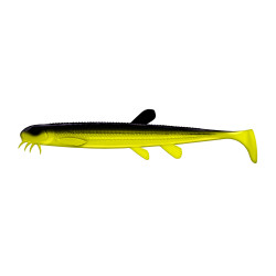 Warianty Libra Lures Musta Shad 7'' 17.5cm 2szt. - 006 / HOT YELLOW