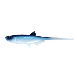Libra Lures Mini Bleak Slug Tail - 003 / BLUE WHITEFISH