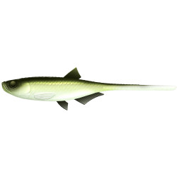 Libra Lures Mini Bleak Slug Tail - 031 / OLIVE WHITEFISH